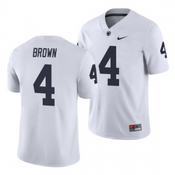 penn state nittany lions journey brown white college football men's jersey