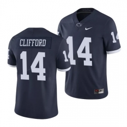 penn state nittany lions sean clifford navy limited men's jersey