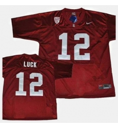 Men Stanford Cardinal Andrew Luck College Football Red Jersey