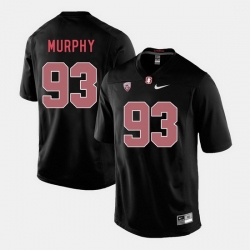Men Stanford Cardinal Trent Murphy College Football Black Jersey