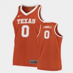 Texas Longhorns Gerald Liddell Orange Road Men'S Jersey