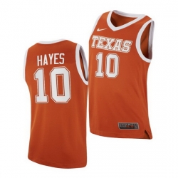 Texas Longhorns Jaxson Hayes Orange Replica Texas Longhorns Jersey