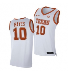 Texas Longhorns Jaxson Hayes White Alumni Player Texas Longhorns Jersey