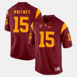 Men Usc Trojans Isaac Whitney Pac 12 Game Red Jersey