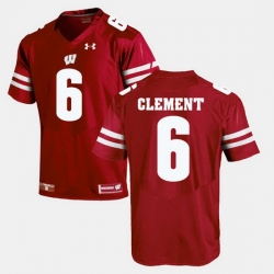 Men Wisconsin Badgers Corey Clement Alumni Football Game Red Jersey