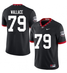 2020 Men #79 Weston Wallace Georgia Bulldogs Mascot 100th Anniversary College Football Jerseys Sale-