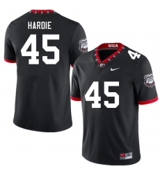Men #45 Jacob Hardie Georgia Bulldogs College Football Jerseys Sale-100th Anniversary