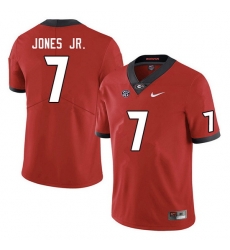Men #7 Marvin Jones Jr. Georgia Bulldogs College Football Jerseys Sale-Red