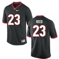 Men Georgia Bulldogs #23 J.R. Reed College Football Jerseys-Black