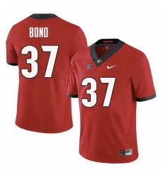 Men Georgia Bulldogs #37 Patrick Bond College Football Jerseys Sale-Red