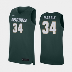 Michigan State Spartans Julius Marble Green Replica Men'S Jersey
