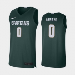 Michigan State Spartans Kyle Ahrens Green Limited Men'S Jersey
