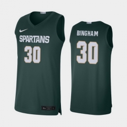 Michigan State Spartans Marcus Bingham Jr. Green Limited Men'S Jersey