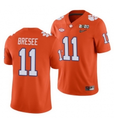 Clemson Tigers Bryan Bresee Orange College Football Men'S Jersey