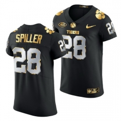 Clemson Tigers C.J. Spiller Black Golden Edition Jersey
