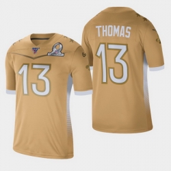 Men's New Orleans Saints #13 Michael Thomas 2020 NFC Pro Bowl Game Jersey