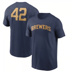 Milwaukee Brewers Men T Shirt 008
