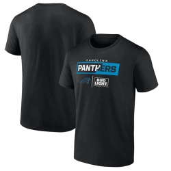 Men Carolina Panthers Black X Bud Light T Shirt