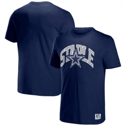 Men Dallas Cowboys X Staple Navy Logo Lockup T Shirt