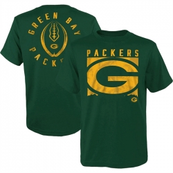 Men Green Bay Packers Green Preschool Liquid Camo Logo T Shirt