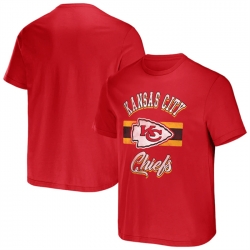 Men Kansas City Chiefs Red X Darius Rucker Collection Stripe T Shirt
