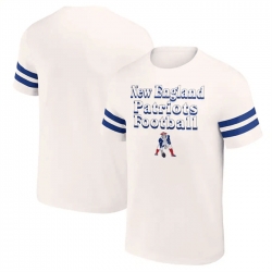 Men New England Patriots Cream X Darius Rucker Collection Vintage T Shirt