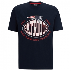 Men New England Patriots Navy BOSS X Trap T Shirt