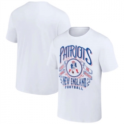 Men New England Patriots White X Darius Rucker Collection Vintage Football T Shirt