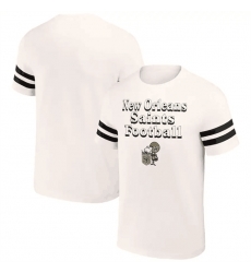 Men New Orleans Saints Cream X Darius Rucker Collection Vintage T Shirt