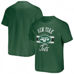 Men New York Jets Green X Darius Rucker Collection Stripe T Shirt