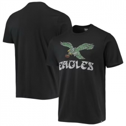 Men Philadelphia Eagles Black T Shirt