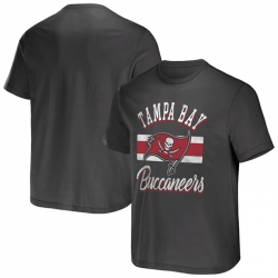 Men Tampa Bay Buccaneers Black X Darius Rucker Collection Stripe T Shirt