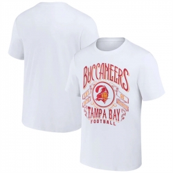 Men Tampa Bay Buccaneers White X Darius Rucker Collection Vintage Football T Shirt