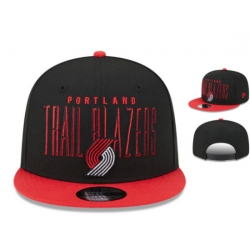 Portland Blazers Snapback Cap 009