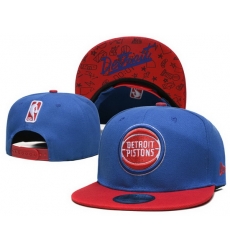 Detroit Pistons Snapback Cap 006