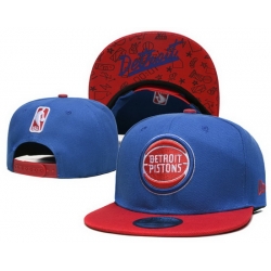 Detroit Pistons Snapback Cap 006