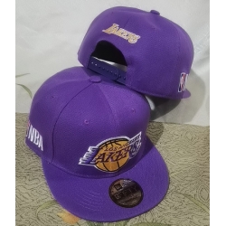 Los Angeles Lakers Snapback Cap 017