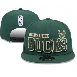 Milwaukee Bucks Snapback Cap 24E02