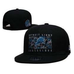 Detroit Lions Snapback Hat 24E01
