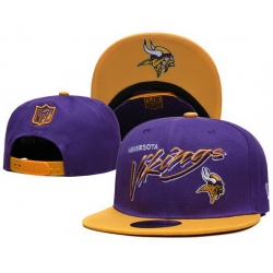 Minnesota Vikings Snapback Hat 24E11