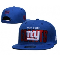 New York Giants Snapback Hat 24E09