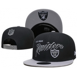 Las Vegas Raiders Snapback Hat 24E39