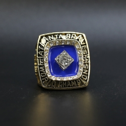 MLB Atlanta Bravs 1995 Championship Ring