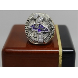 2012 NFL Super Bowl XLVII Baltimore Ravens Championship Ring