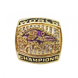 NFL Baltimore Ravens 2000 Championship Ring
