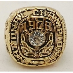 1978 Alabama Red Tide NCAA Championship Ring