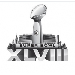 Stitched 2014 NFL Super Bowl 48 XLVIII Jersey Patch