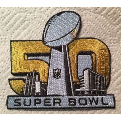 Stitched 2016 Super Bowl L 50 Jersey Patch