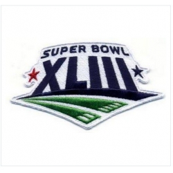 Stitched Super Bowl 43 XLIII Jersey Patch Pittsburgh Steelers vs Arizona Cardinals