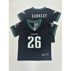Toddlers Philadelphia Eagles 26 Saquon Barkley black Vapor Untouchable Limited Football Stitched Jersey